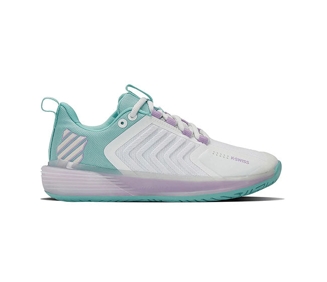K-Swiss Ultrashot 3 (W) (White/Angel Blue)