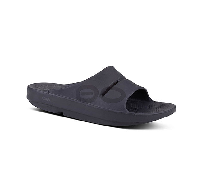 Oofos Ooahh Sport Slide (U)(Black)