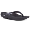 Oofos Oolala Thong Sandal (W)(Black)