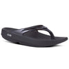 Oofos Oolala Thong Sandal (W)(Black)