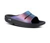Oofos Ooahh Luxe Slide (W) (Midnight Spectre)
