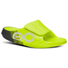 Oofos Ooahh Unisex Sport Flex Slide (Electro Rally)