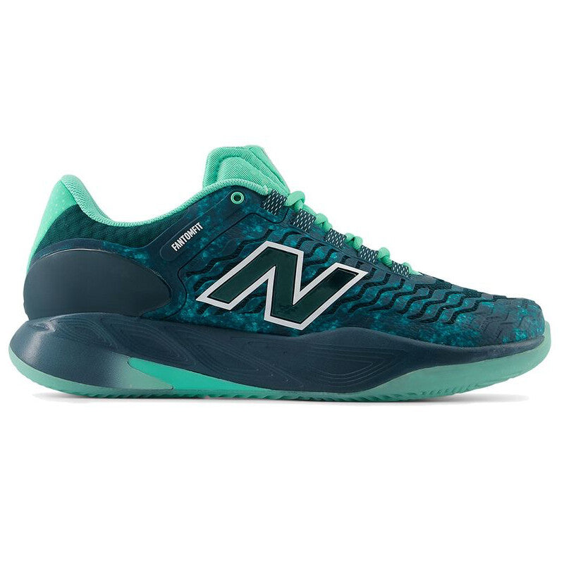 New Balance Ct-Rally V2 Clay (2E) (M) (Medusa Green) New Balance JQCRM2-TEA-9.5
