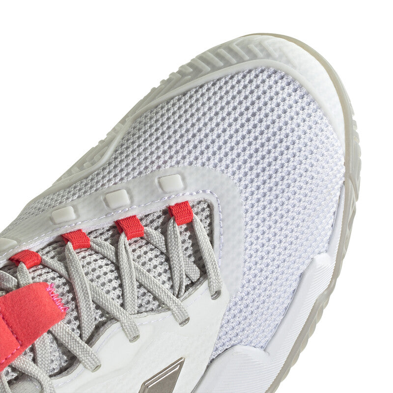 Adidas Barricade 13 (W) (White/Iron Metallic) Adidas