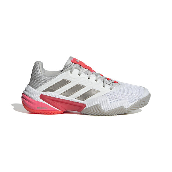 adidas barricade iv tennis backpack Adidas Barricade 13 (W) (White/Iron Metallic) – Tennis Inc