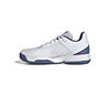 Adidas Courtflash K (Junior) (White/Blue)