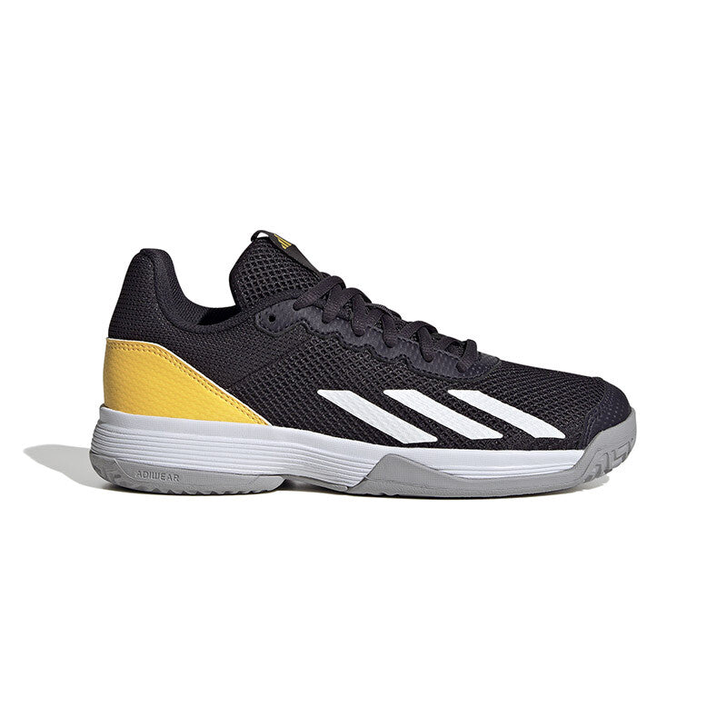 Adidas Courtflash K (Jr) (Black/Spark)