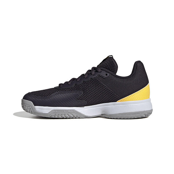 Adidas Courtflash K (Jr) (Black/Spark)