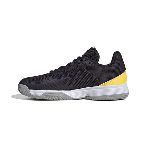 Adidas Courtflash K (Jr) (Black/Spark)