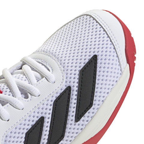 Adidas Courtflash K Kids' (White/Red)