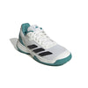 Adidas Courtflash K Kids' (White/Teal) Adidas
