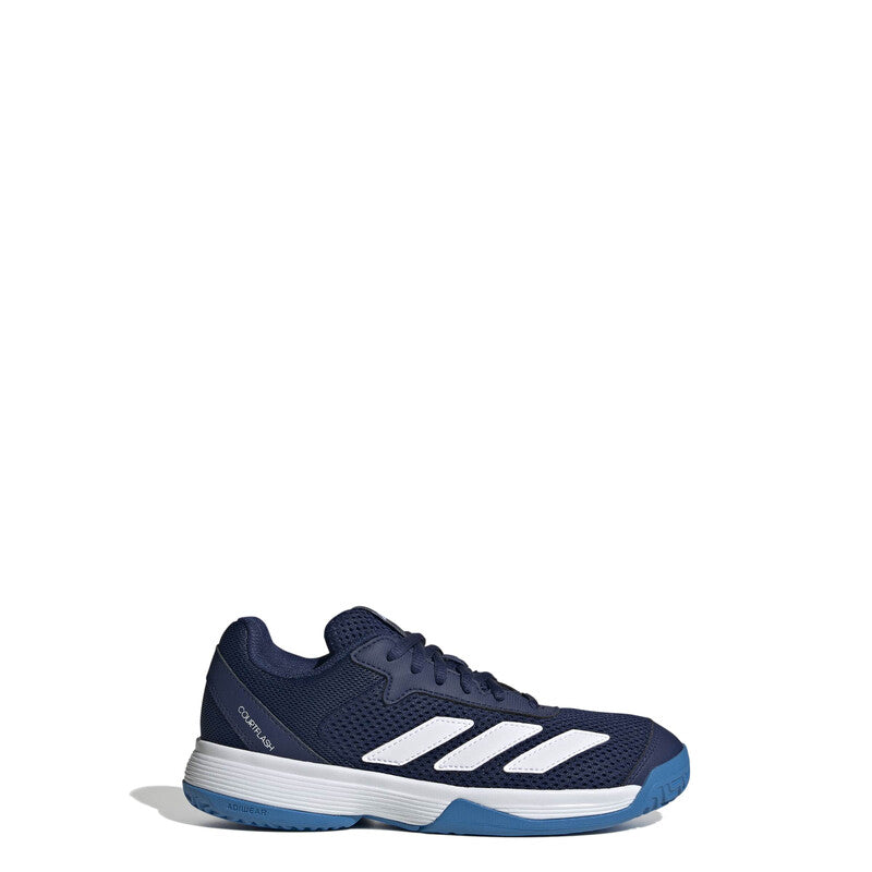 Adidas Courtflash Kids' (White/Black) Adidas
