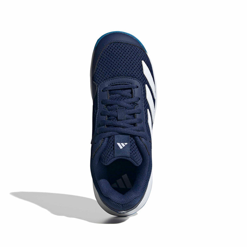 Adidas Courtflash Kids' (White/Black) Adidas
