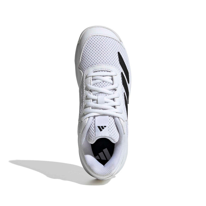 Adidas Courtflash Kids' (White/Black)