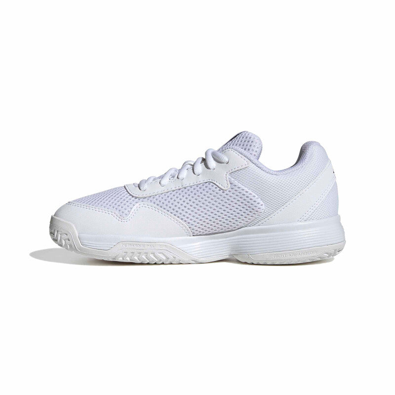 Adidas Courtflash Kids' (White/Black)