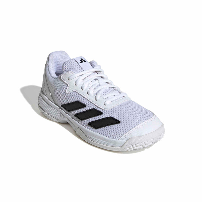 Adidas Courtflash Kids' (White/Black)