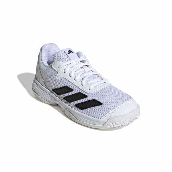 Adidas Courtflash Kids' (White/Black)