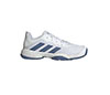 Adidas Barricade K (Jr) (White/Crew Blue)