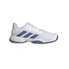 Adidas Barricade K (Jr) (White/Crew Blue)