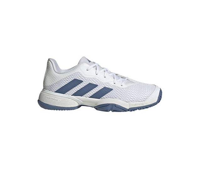 Adidas Barricade K (Jr) (White/Crew Blue)