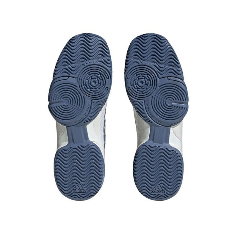 Adidas Barricade K (Jr) (White/Crew Blue)