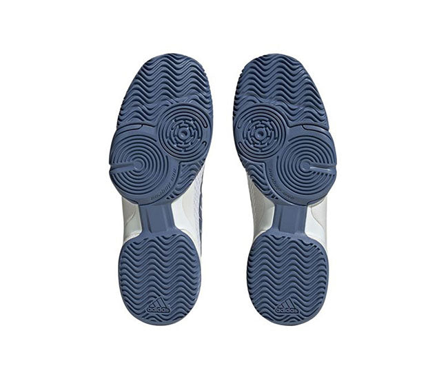 Adidas Barricade K (Jr) (White/Crew Blue)