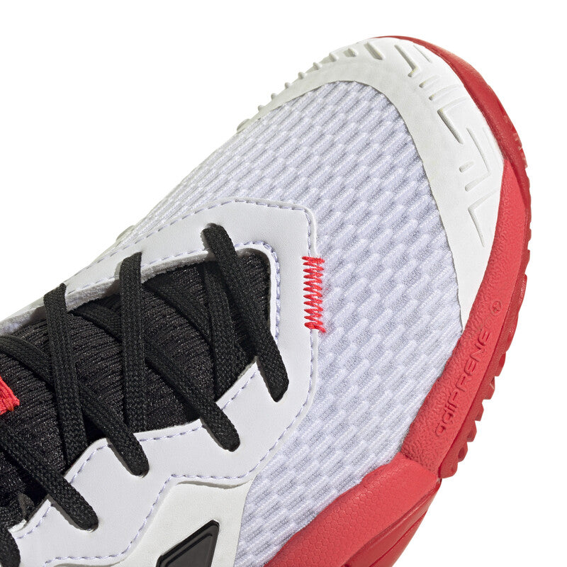 Adidas Barricade K Kids' (White/Black)