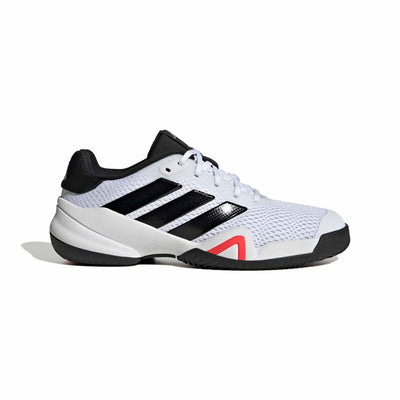 Adidas Barricade Kids' (White/Black) Adidas
