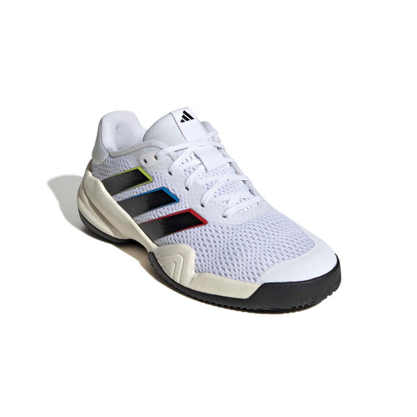 Adidas Barricade Kids' (White/Black)