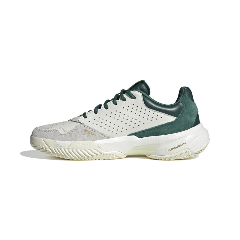 Adidas Courtjam Control 3 Premium (Unisex) (White/Green) Adidas