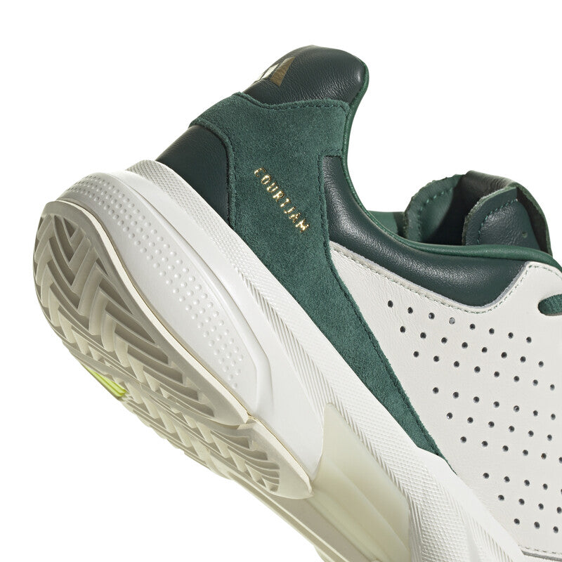 Adidas Courtjam Control 3 Premium (Unisex) (White/Green) Adidas