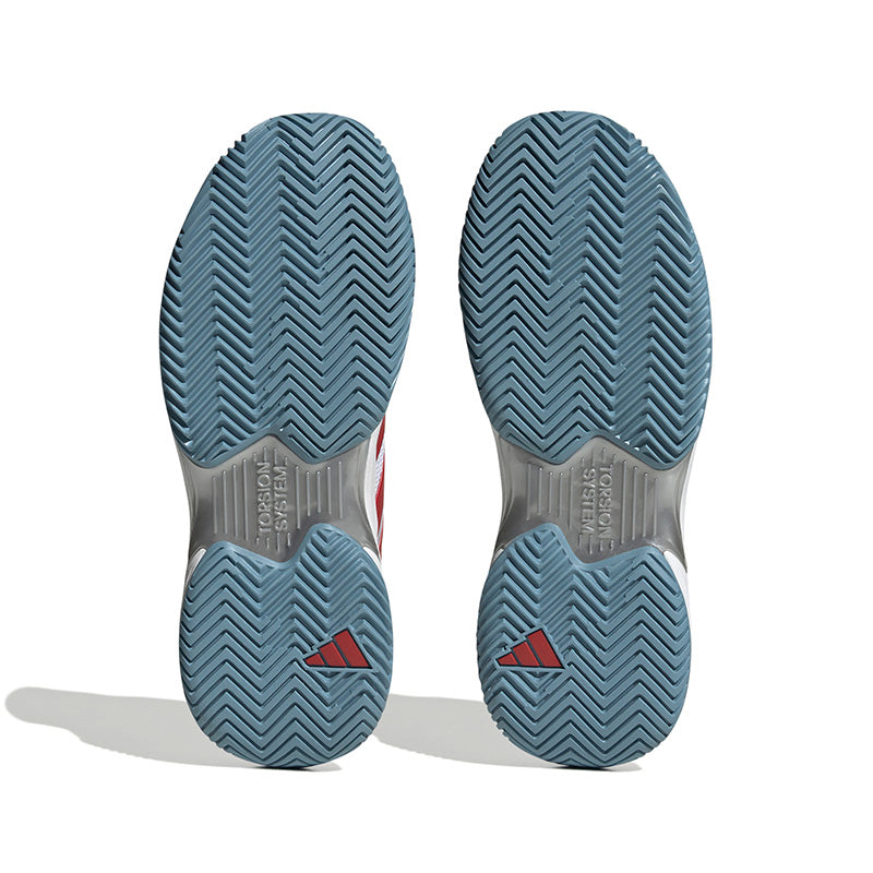Adidas Courtjam Control (W) (White/Red)