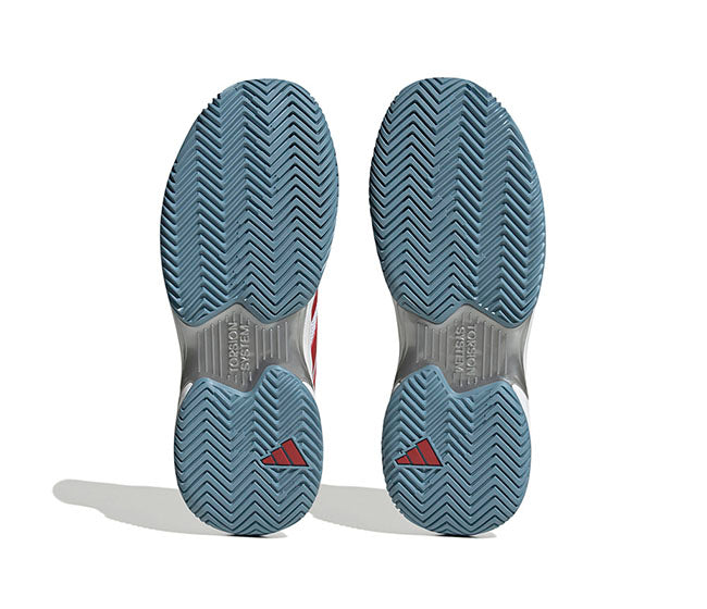 Adidas Courtjam Control (W) (White/Red)