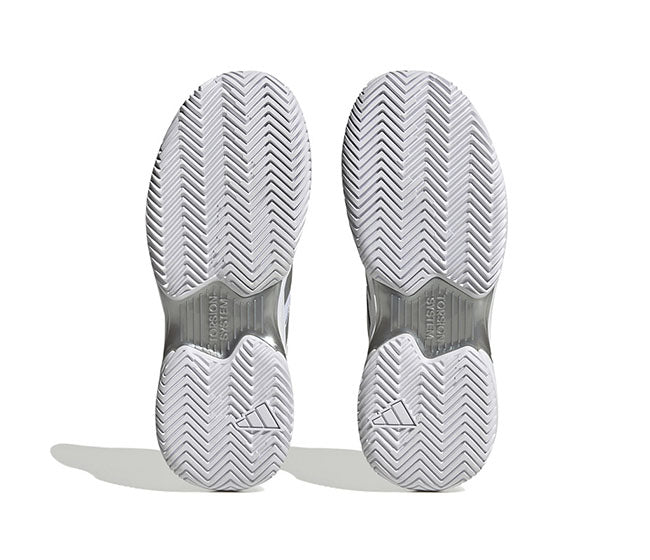 Adidas Courtjam Control (W) (White/Silver)