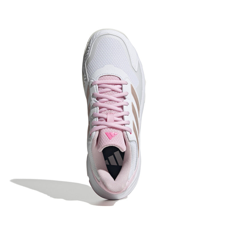 Adidas Courtjam Control 3 (W) (White/Pink) Adidas