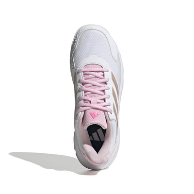 Adidas Courtjam Control 3 (W) (White/Pink) Adidas
