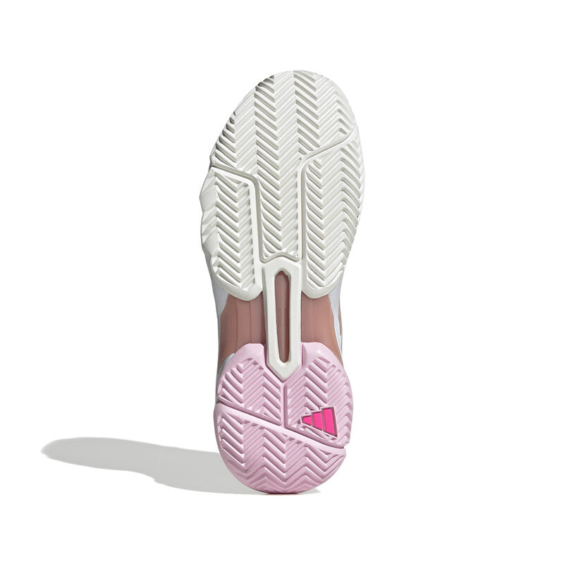 Adidas Courtjam Control 3 (W) (White/Pink) Adidas