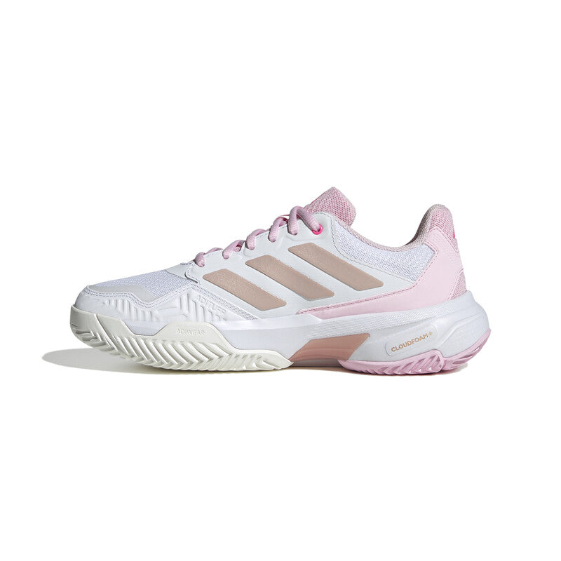 Adidas Courtjam Control 3 (W) (White/Pink) Adidas