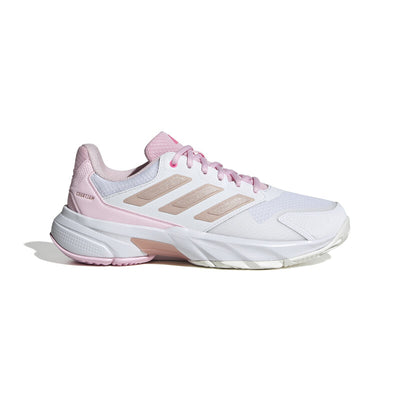 Adidas Courtjam Control 3 (W) (White/Pink) Adidas