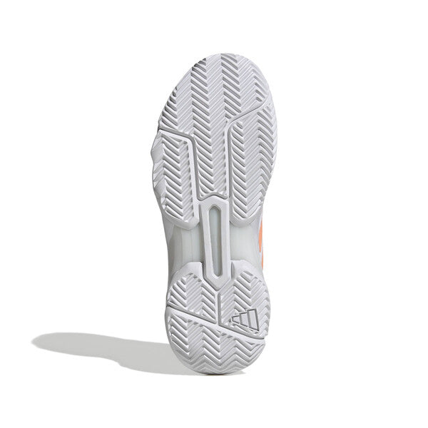Adidas Courtjam Control 3 (W) (White/Beam Orange)