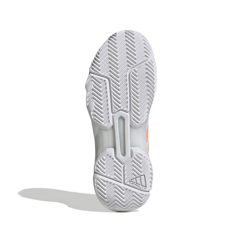 Adidas Courtjam Control 3 (W) (White/Beam Orange) Adidas