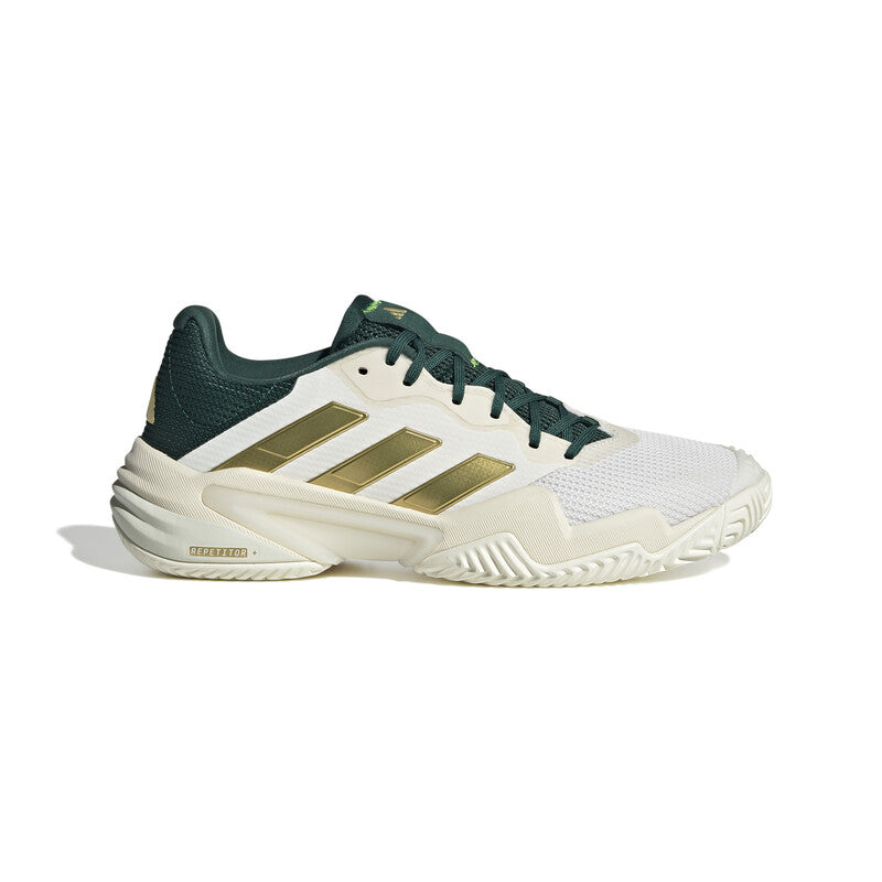 Adidas Barricade 13 Vtg (M) (White/Gold)