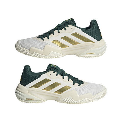 Adidas Barricade 13 Vtg (M) (White/Gold)