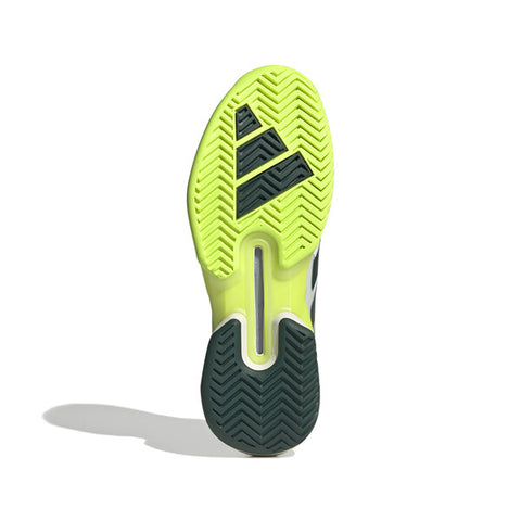 Adidas Ubersonic 5 (M) (White/Aurora Ivy)