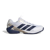 Adidas Ubersonic 5 Clay (M) (White/Dark Blue) Adidas JRUSTV-WH/NV-9.5