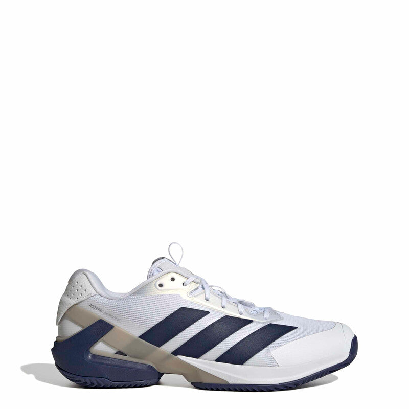 Adidas Ubersonic 5 Clay (M) (White/Dark Blue) Adidas JRUSTV-WH/NV-9.5