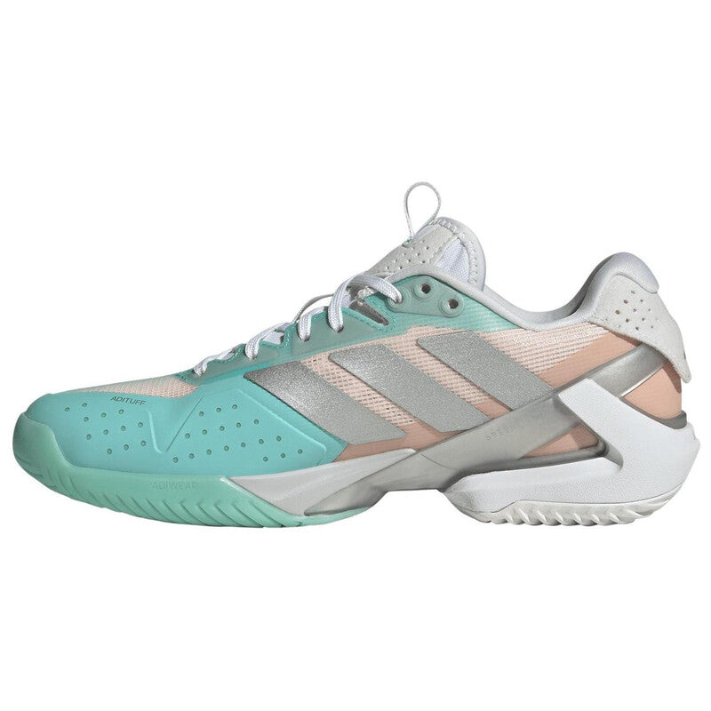 Adidas Ubersonic 5 (W) (White/Halo Blue) Adidas