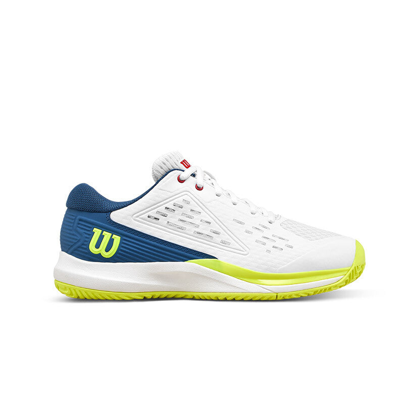 Wilson Rush Pro Ace Junior (White/Blue) Wilson JWJR3-WH/BL-5