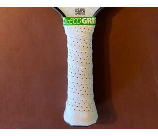 Ecogrip Hi-Tac Htp Pickleball Overgrip (10X) (White)