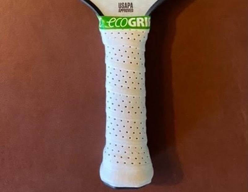 Ecogrip Hi-Tac Htp Pickleball Overgrip (10X) (White)